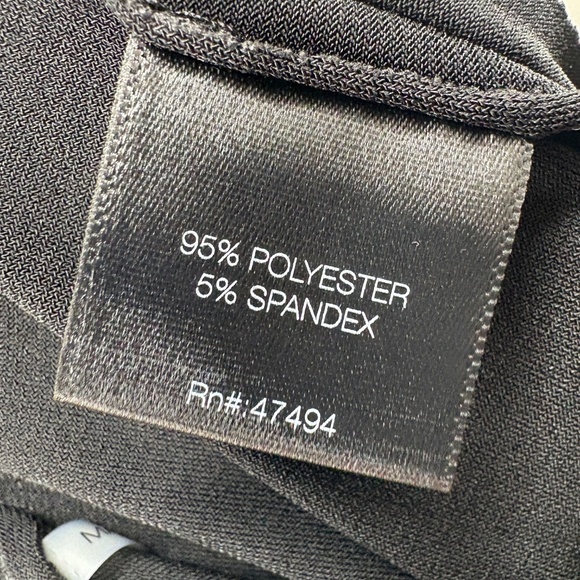 Norma Kamali Black Elephant Wide Leg‎ Pull On Pants Size Medium - Picture 13 of 14